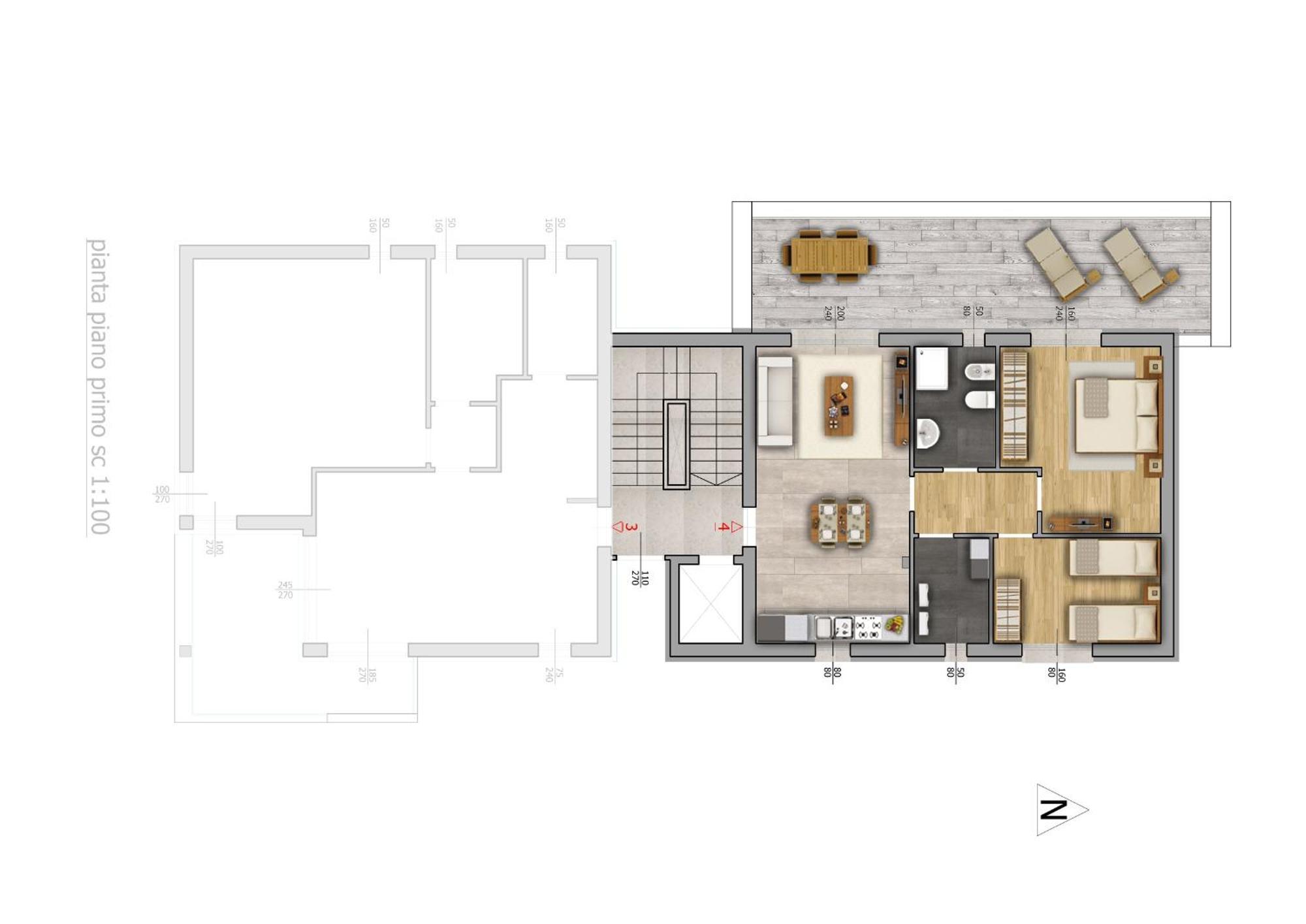Sun Beach Residence Con Piscina - Piazza Brescia - Adria Holiday Jesolo - Family Apartments Kamer foto